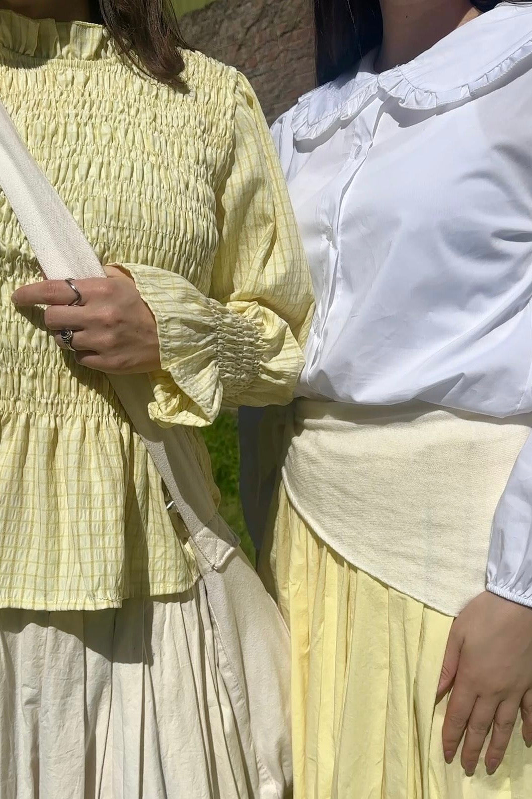 Mynte Triangel Scarf -Lemon - Øst London