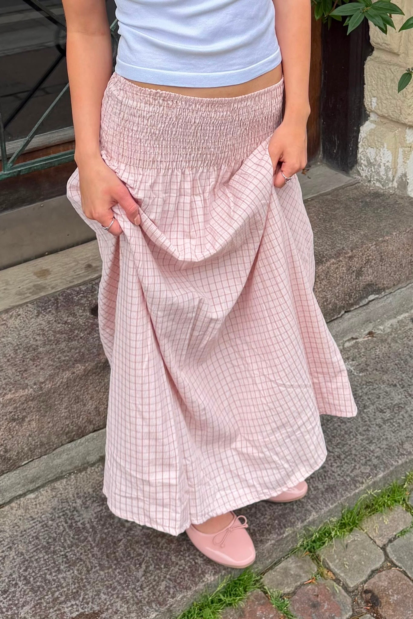 Leonora Skirt -Rosa - Øst London