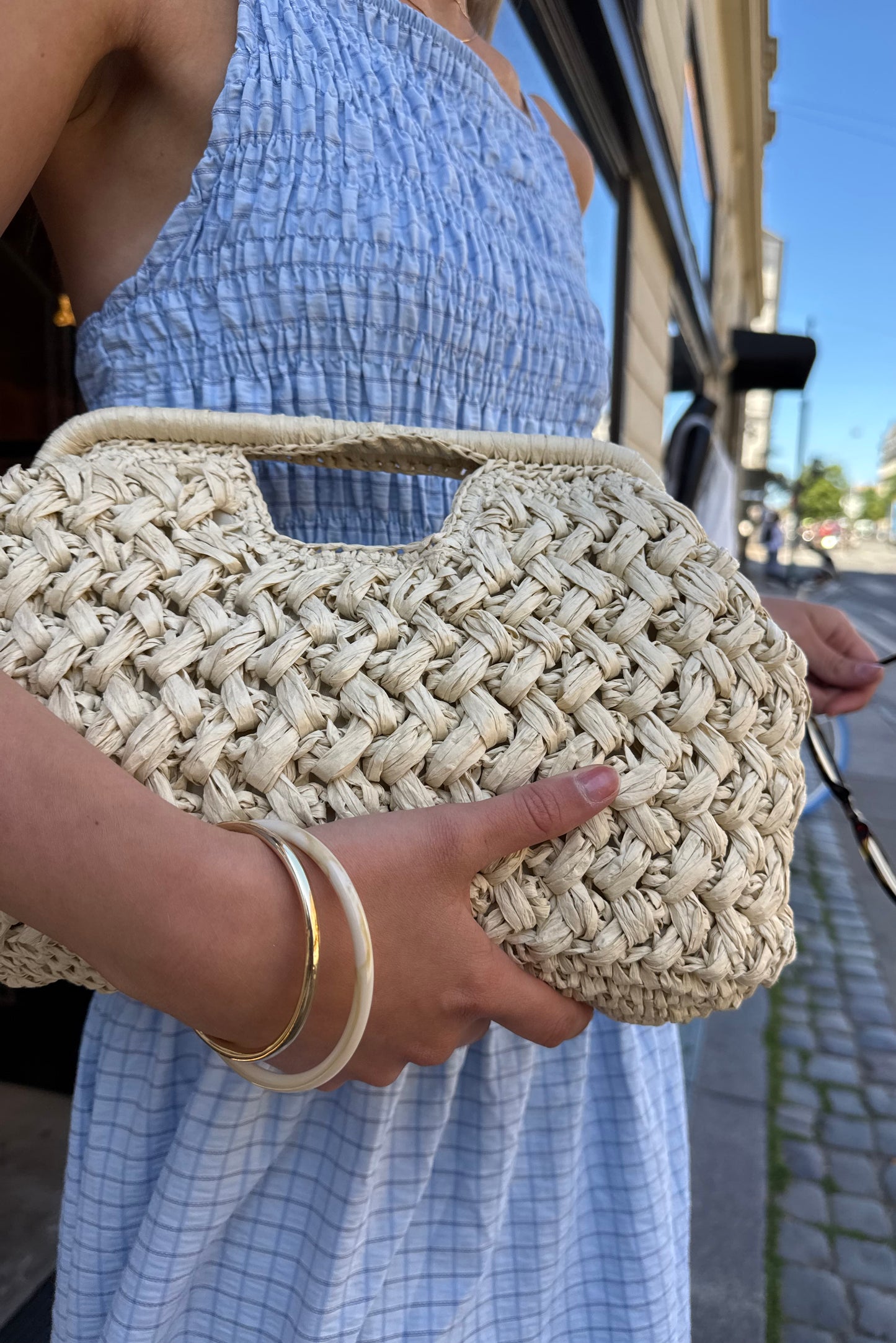 Summer Woven Raffia Bag -Lighter