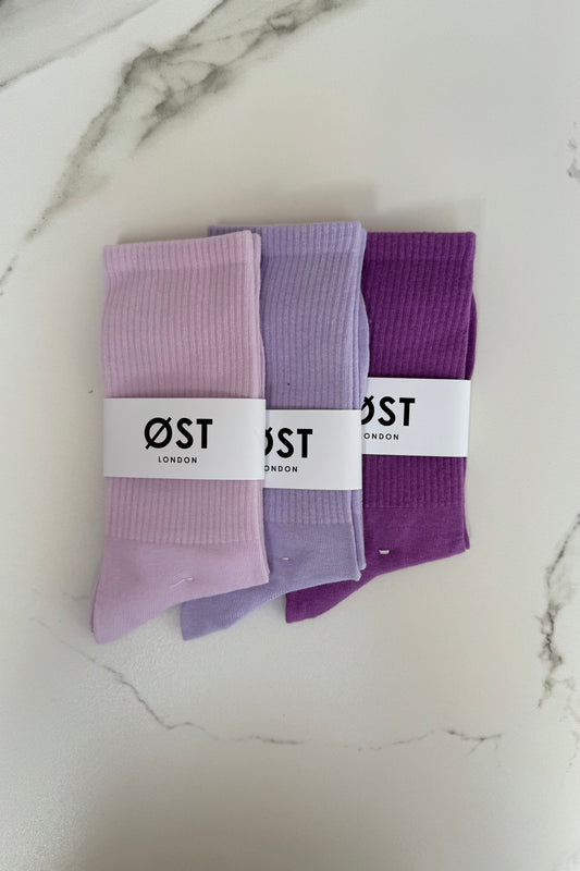 Aya Socks -Lilac