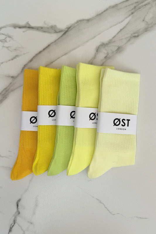 Aya Socks -Yellow 10pack