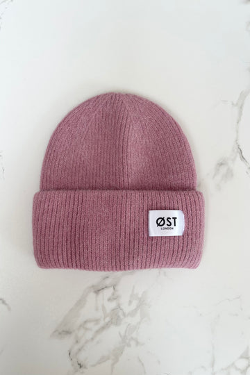 Rosa angora beanie