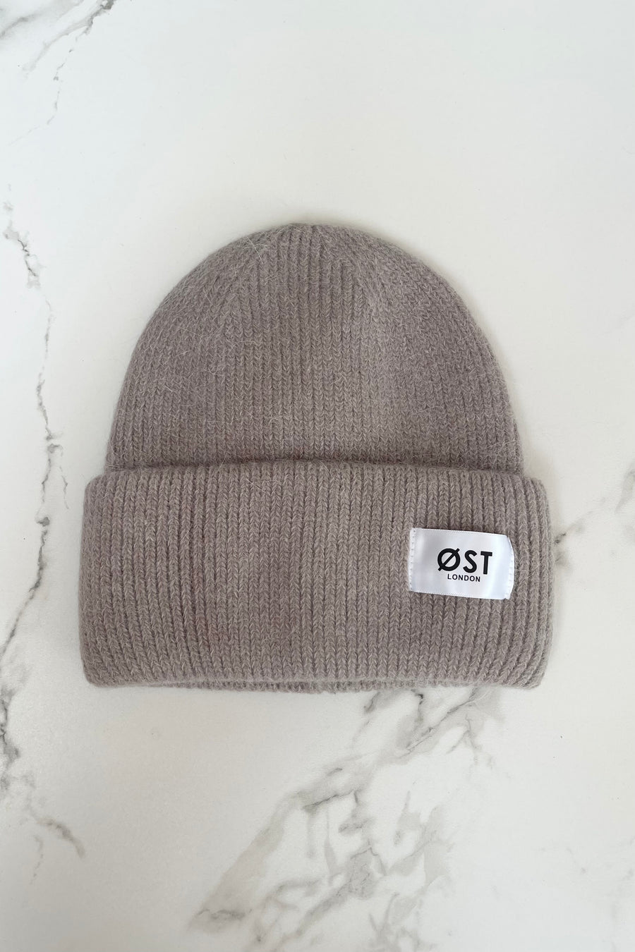 Dark Sand Beanie Angora