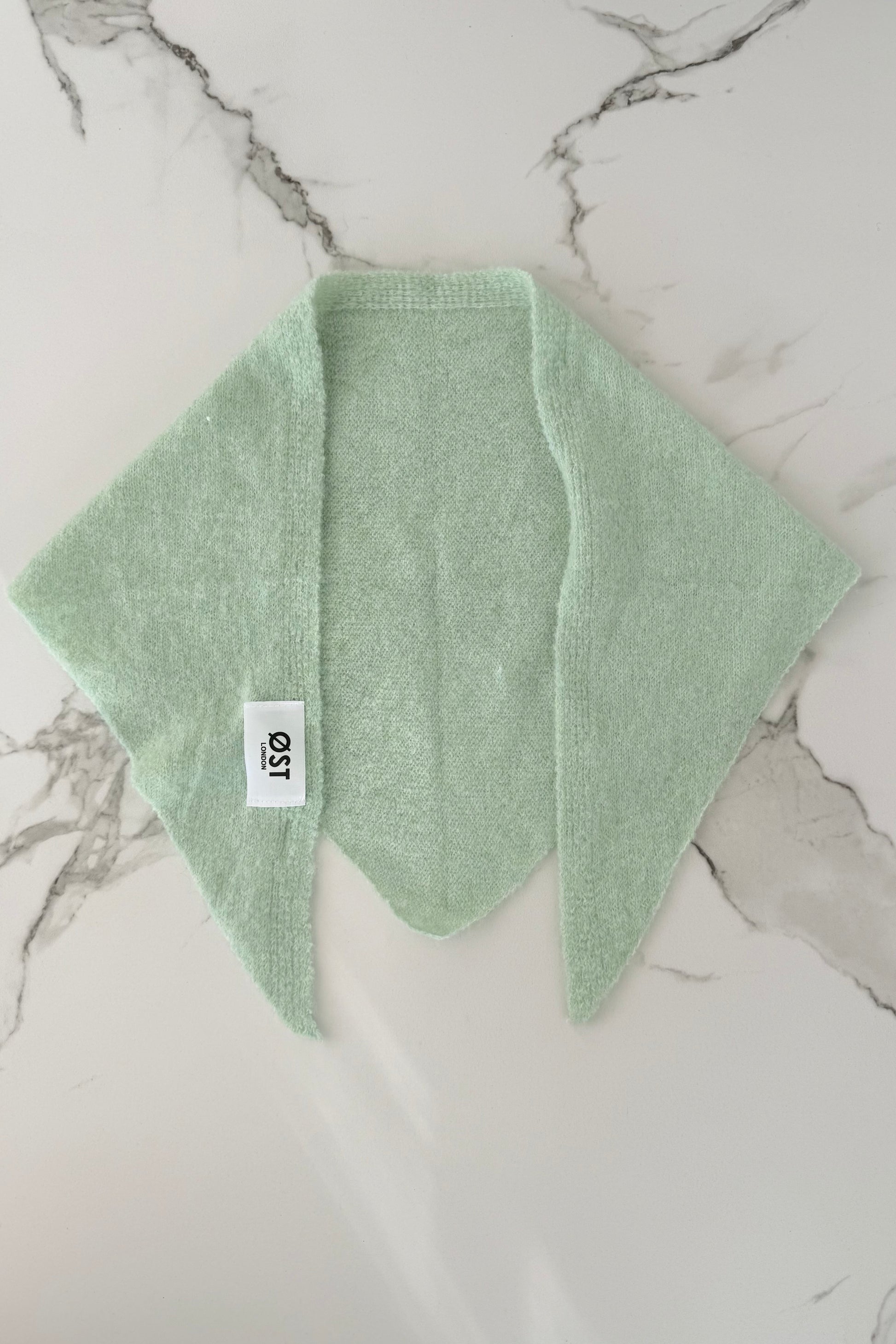 Mynte Triangel Scarf -Mint - Øst London