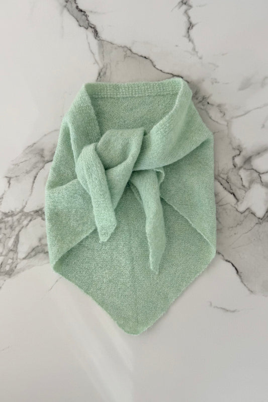 Mynte Triangel Scarf -Mint - Øst London
