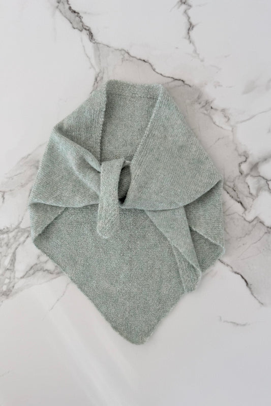 Mynte Triangel Scarf -Dusty Mint - Øst London