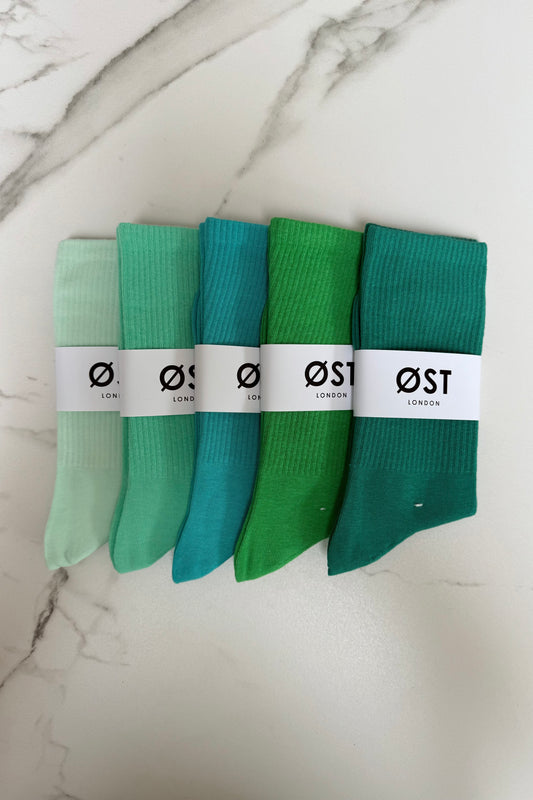 Aya Socks -Green 10pack