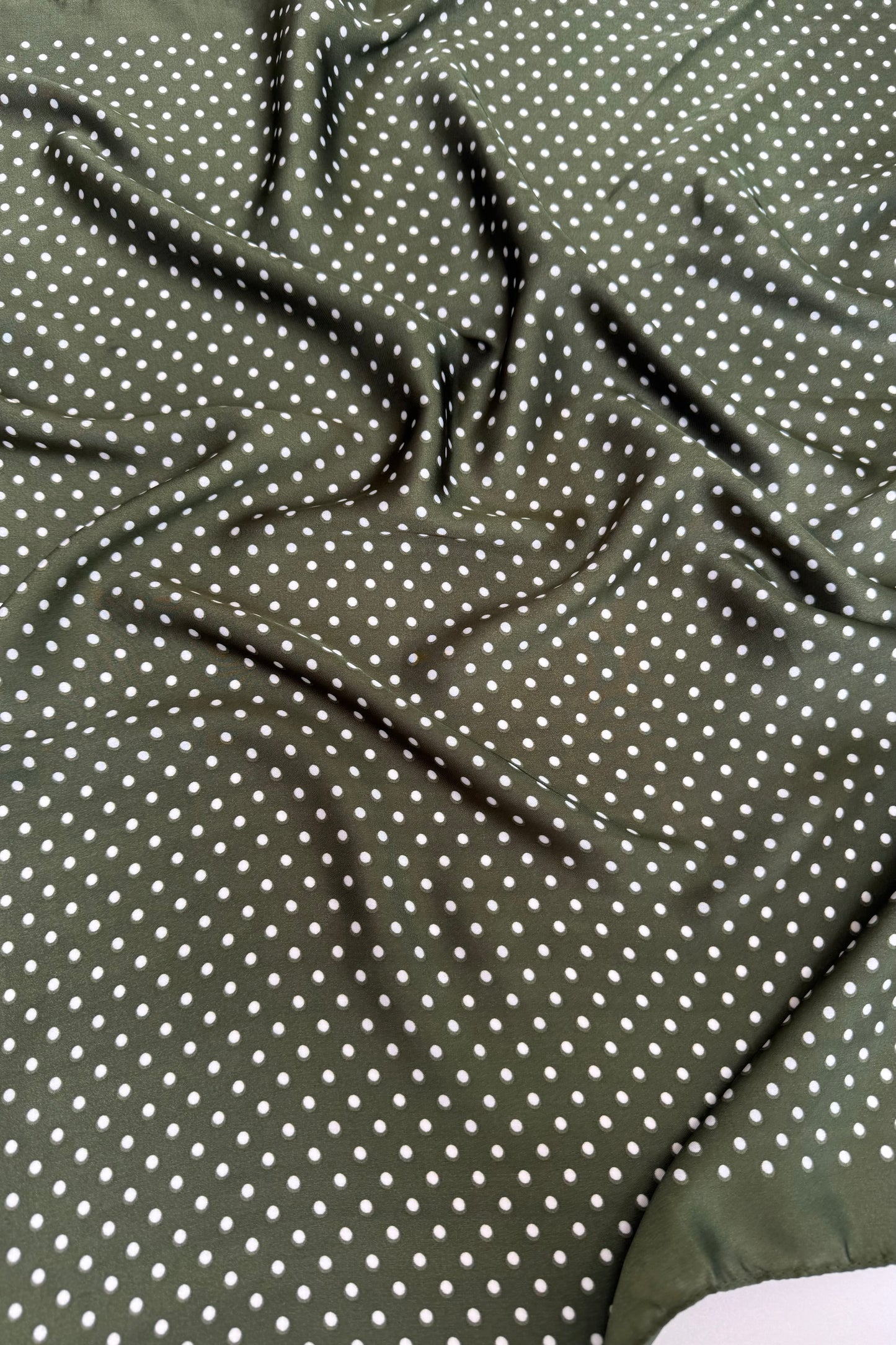 Vilja Scarf -Khaki Dots