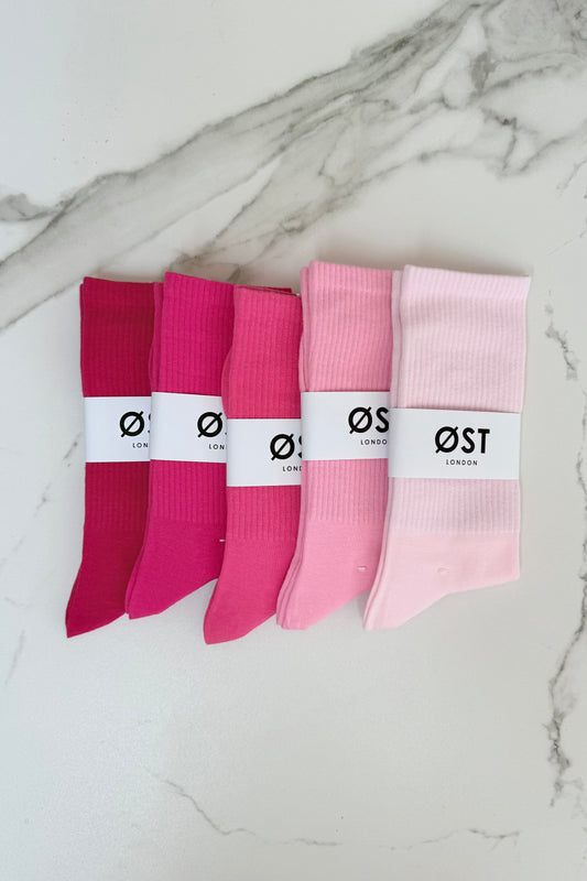 Aya Socks -Pink 10pack