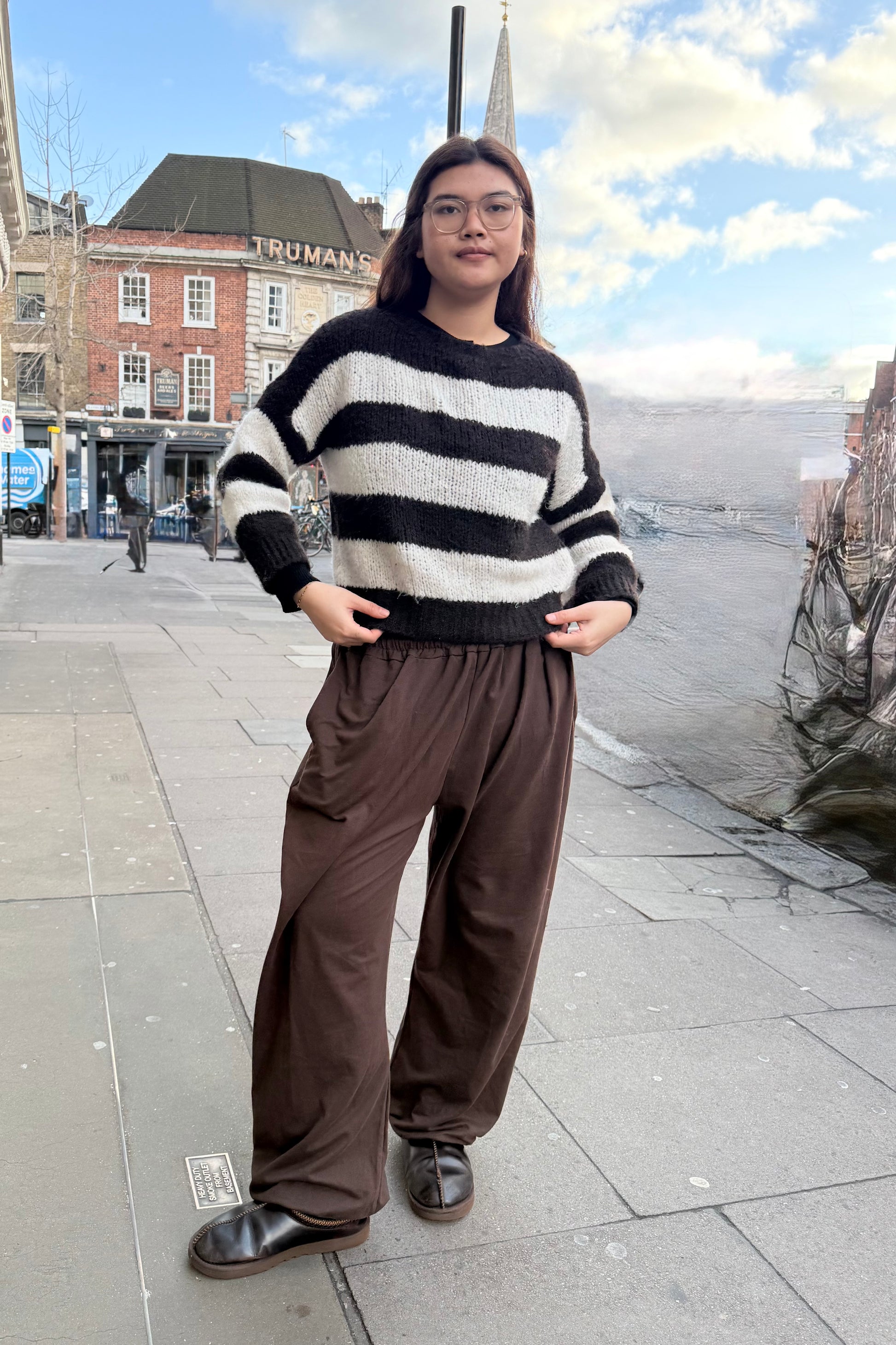 Cecilie Wool Jumper -Brown - Øst London