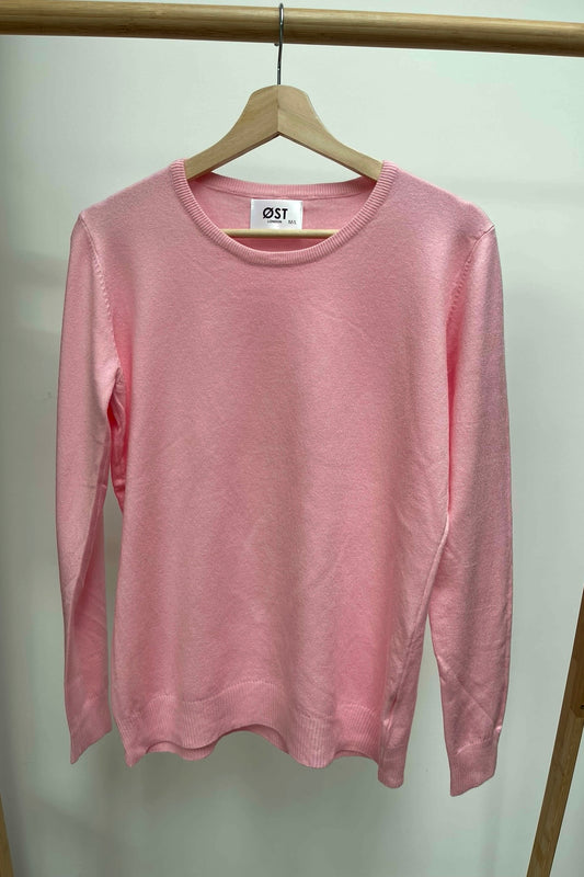 Nynne Crewneck Jumper -Pink