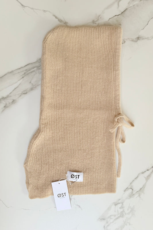 Rikke Cashmere Balaclava -Cream