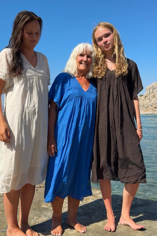 Eva Summer Dress -Brown - Øst London