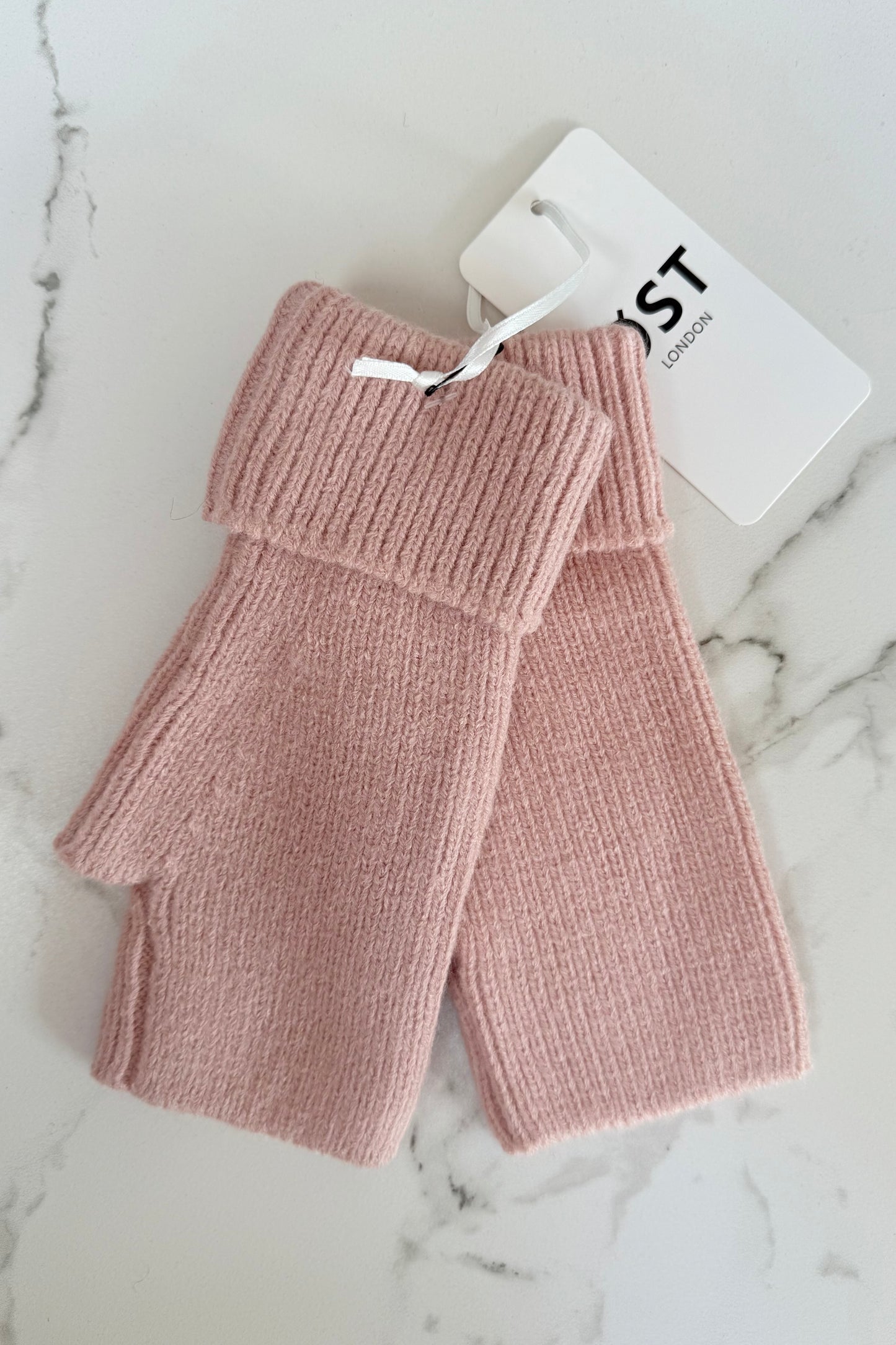 Ellen Wool Mittens -Rosa