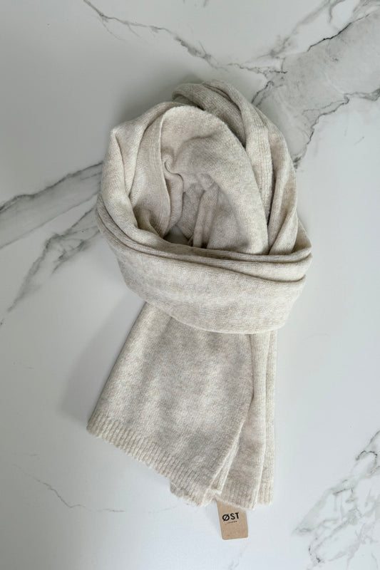 Copenhagen Wool Scarf -Sand