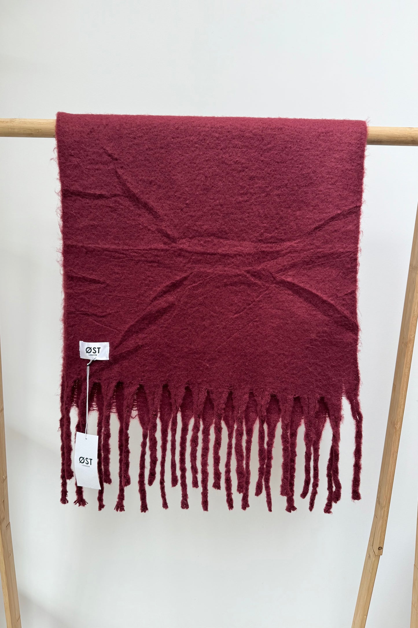 Pernille Scarf -Burgundy