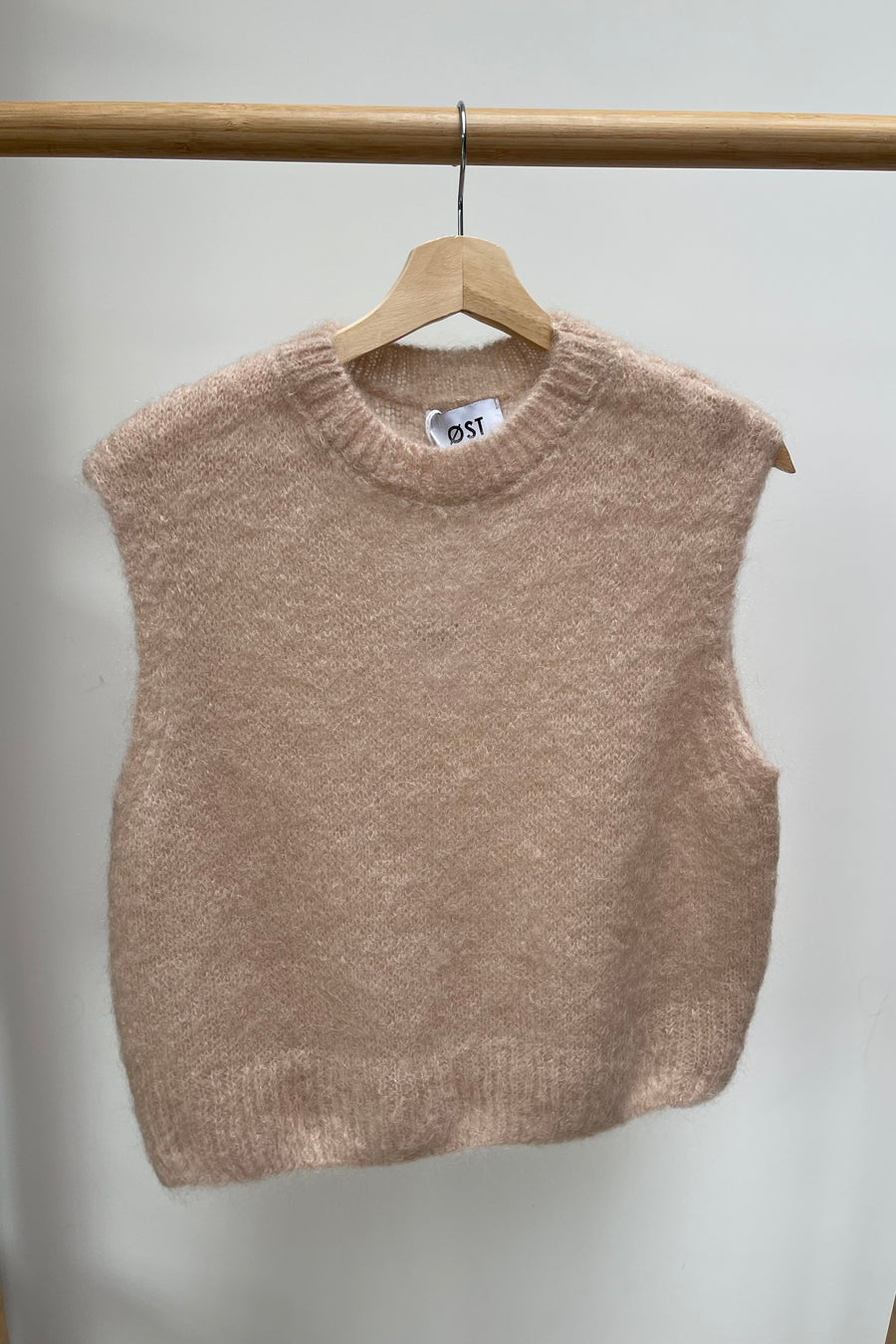 Monika Cropped Mohair Vest