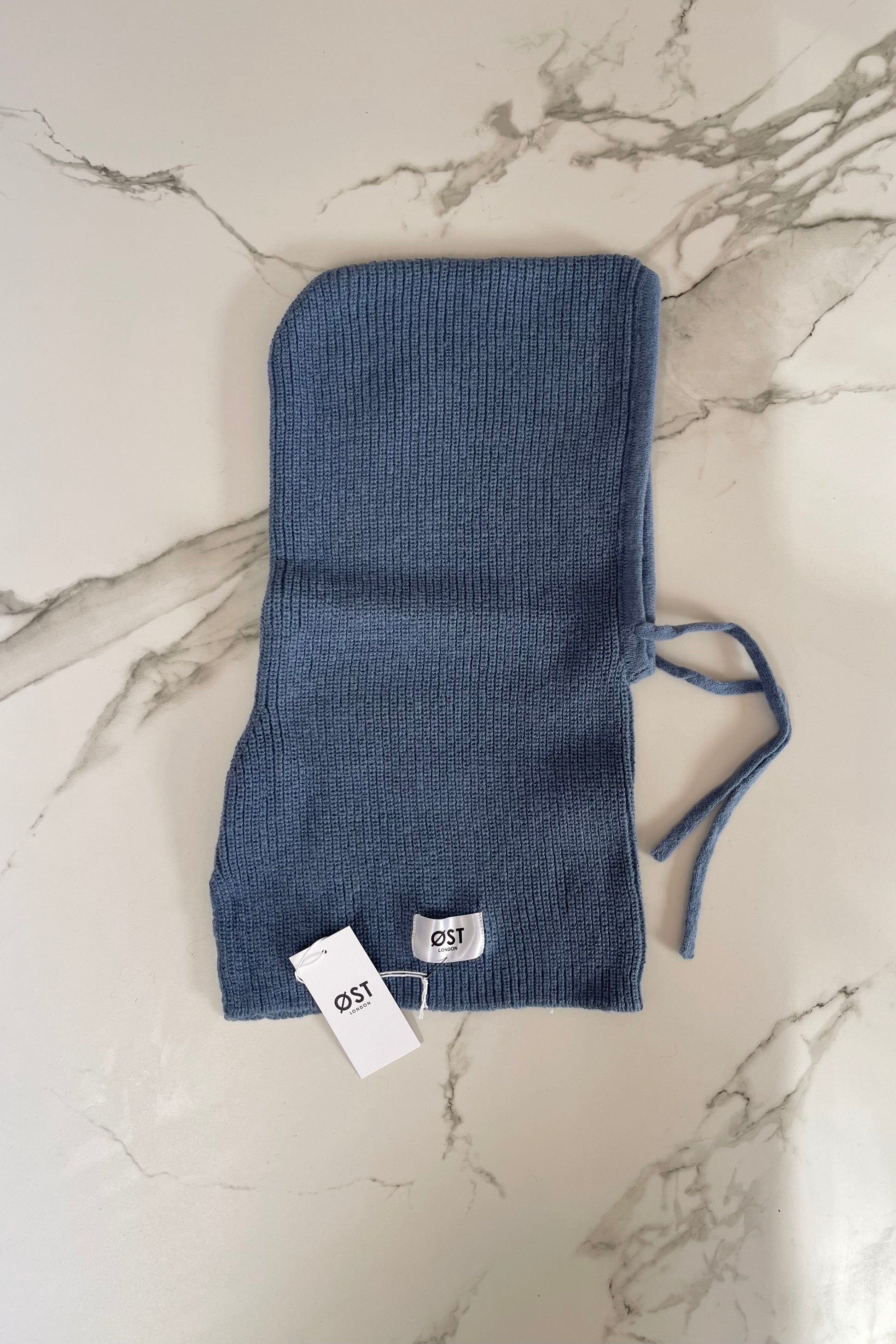 cashmere balaclava Blue