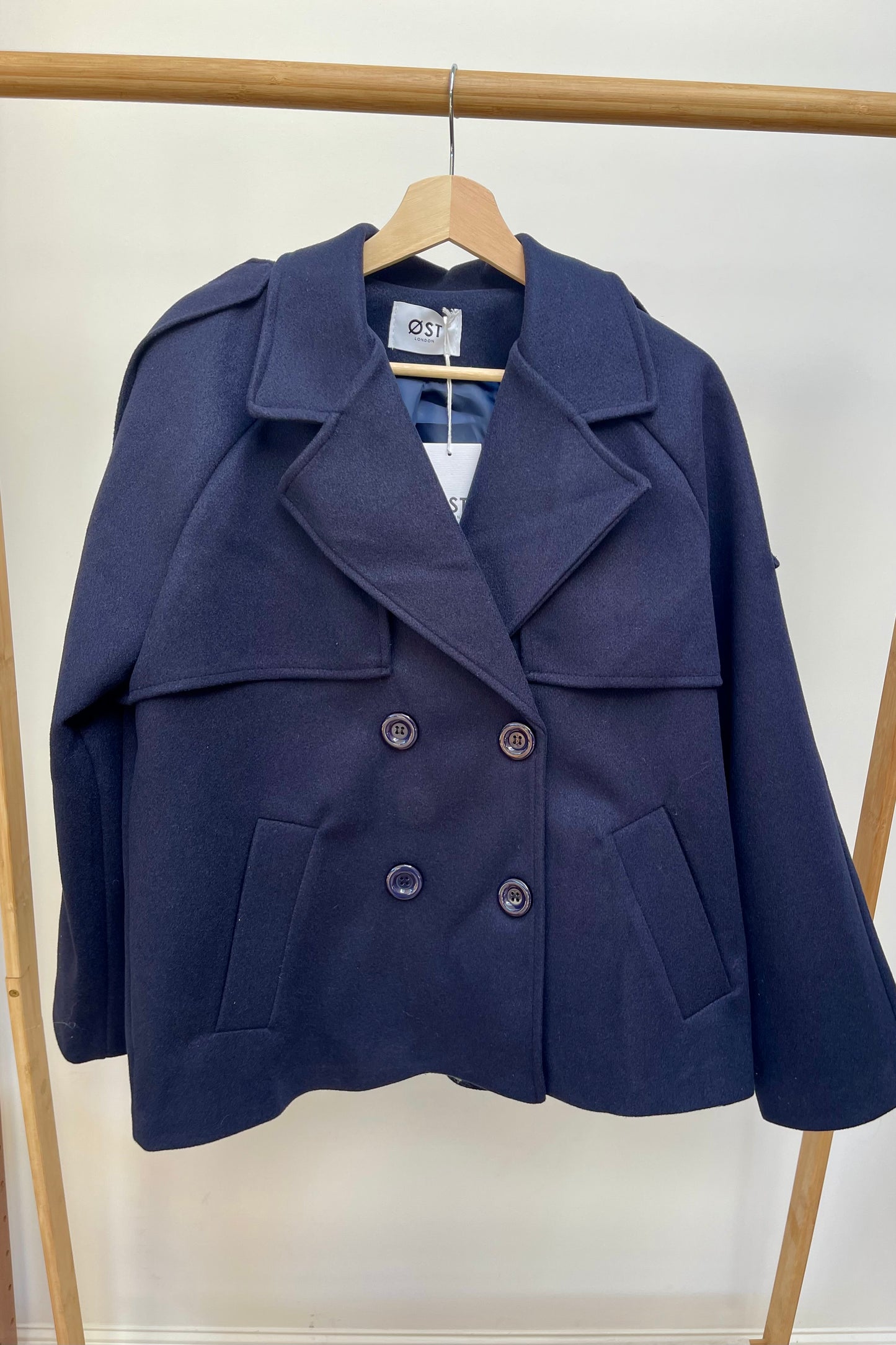 Tanja Coat -Navy