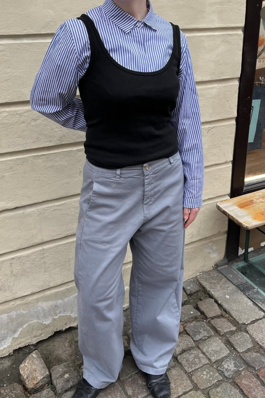 Lisa Barrel Trousers -Teal