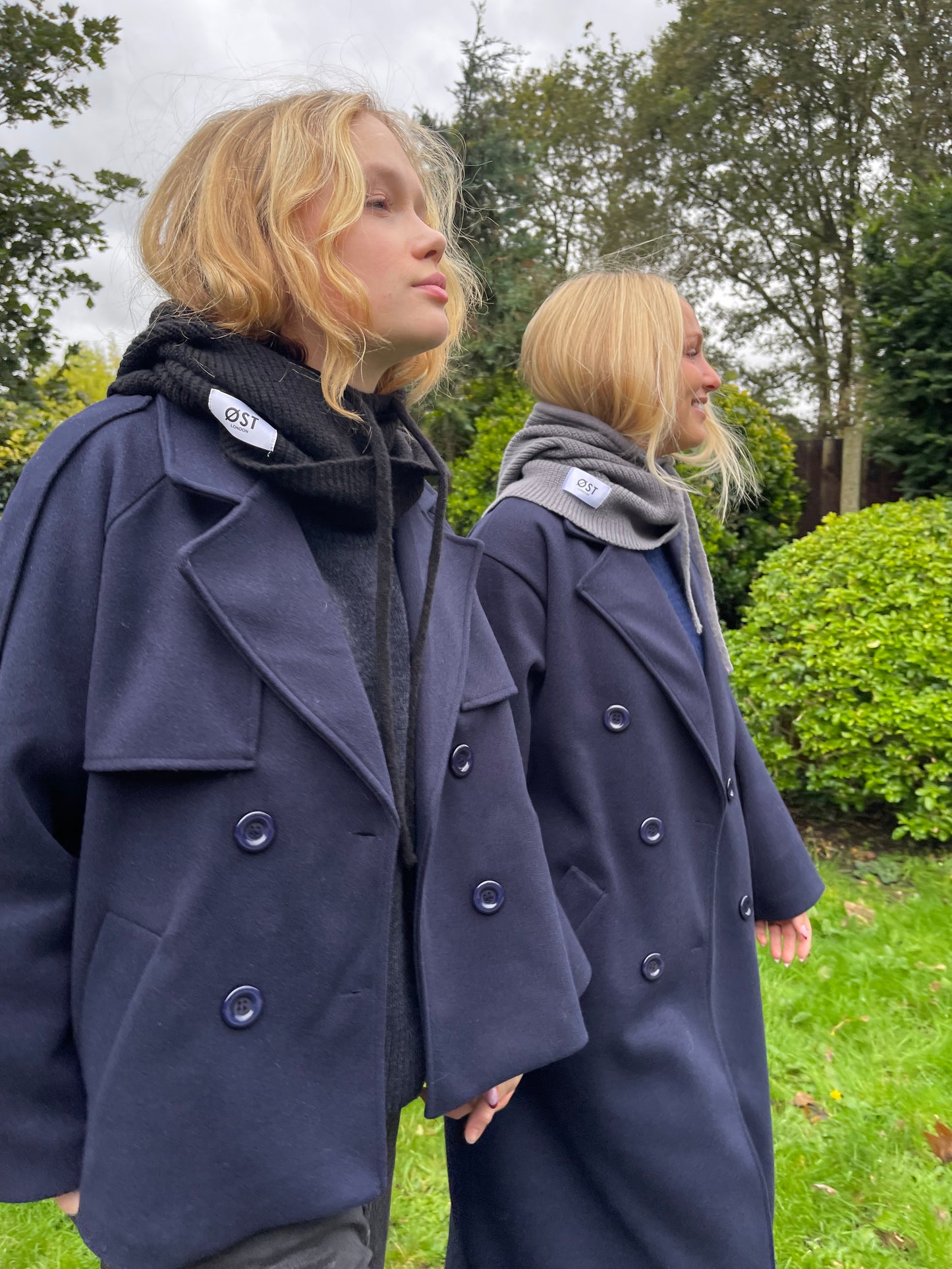 Tanja Coat -Navy