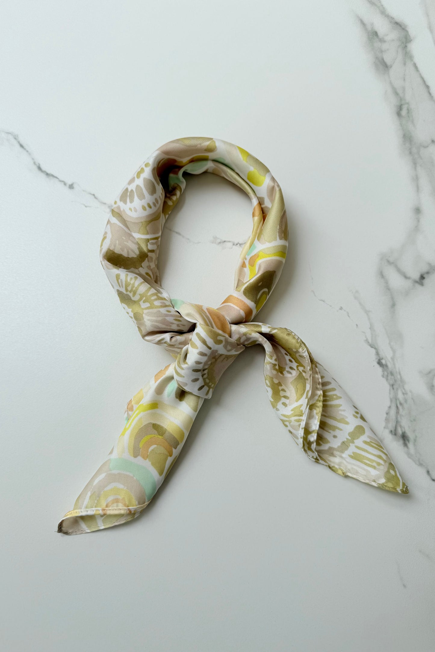 Vilja Scarf -Yellow Beige