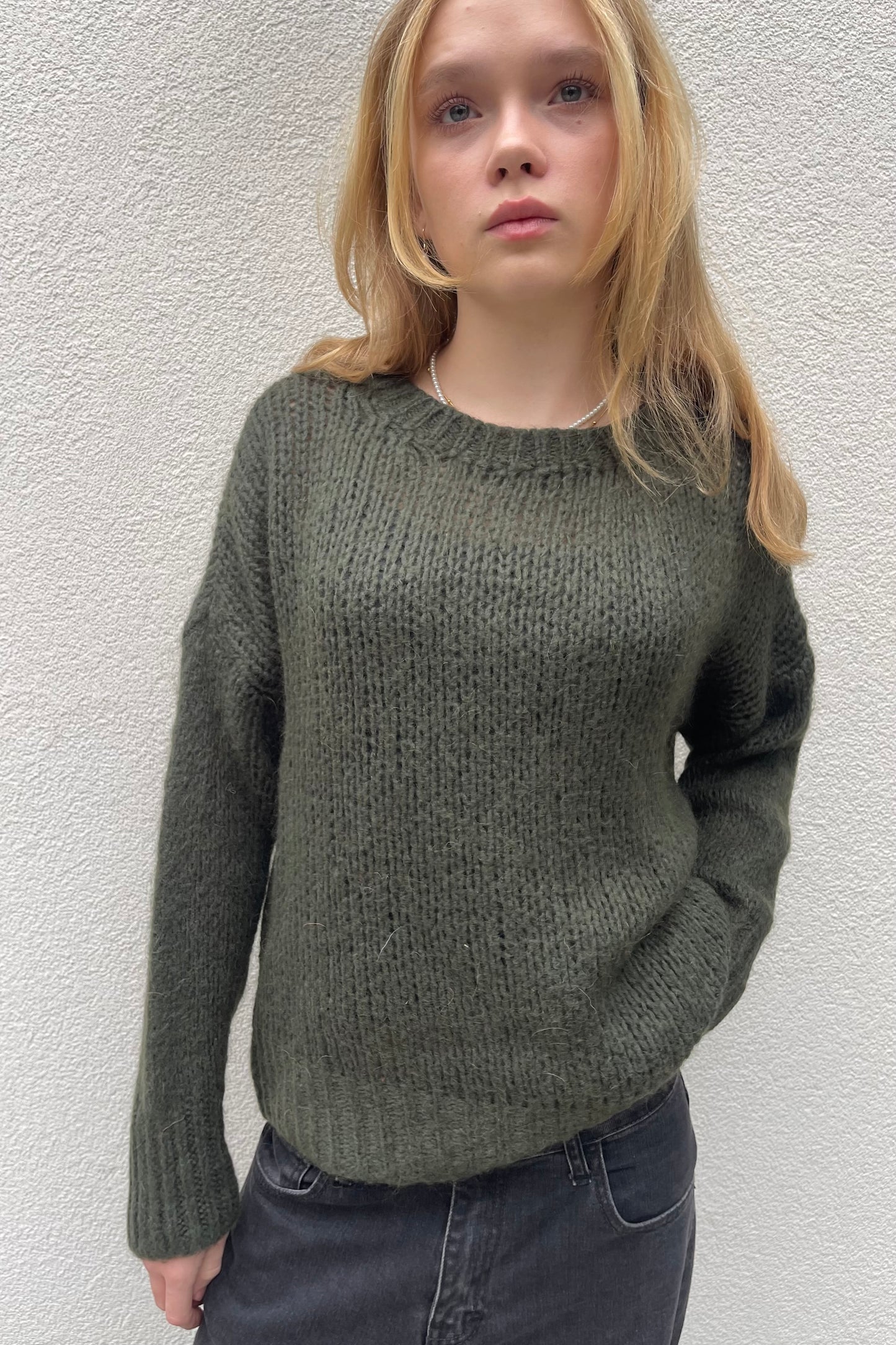 Mohair Jumper khaki