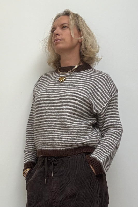 Nanna Wool Jumper -Brown