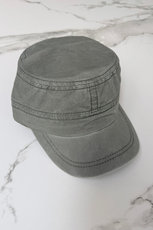 Jette Cap -Khaki Green