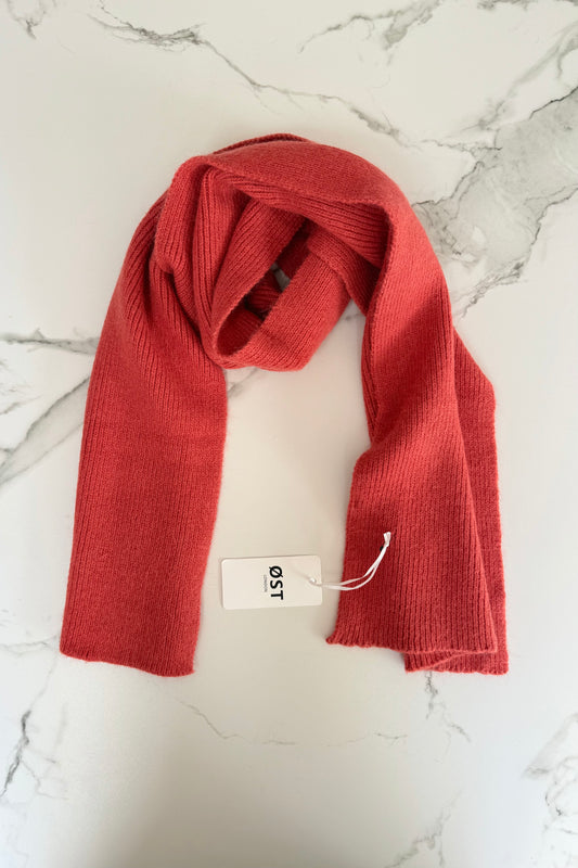 Clara Angora Scarf -Burnt Orange