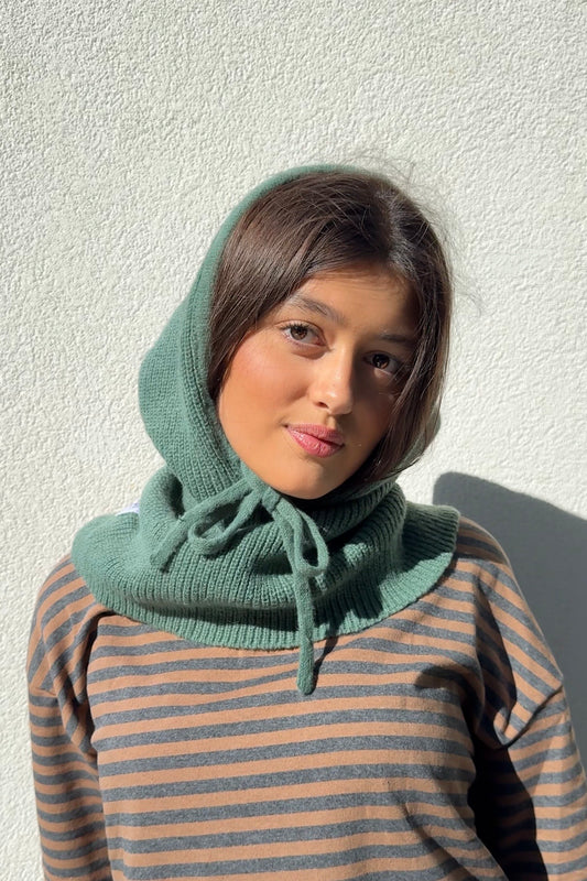 Rikke Cashmere Balaclava -Teal