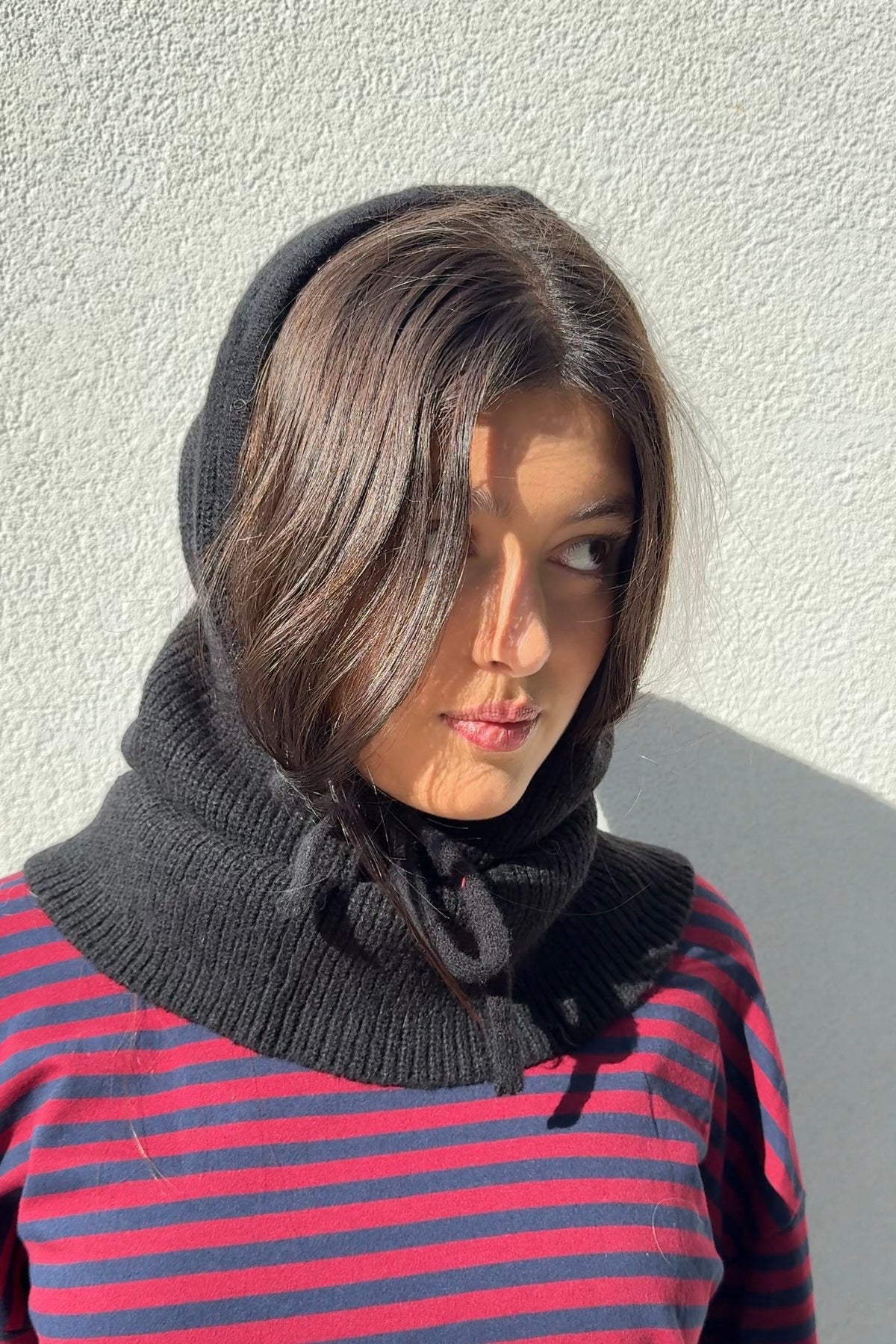 Rikke Cashmere Balaclava -Black - Øst London