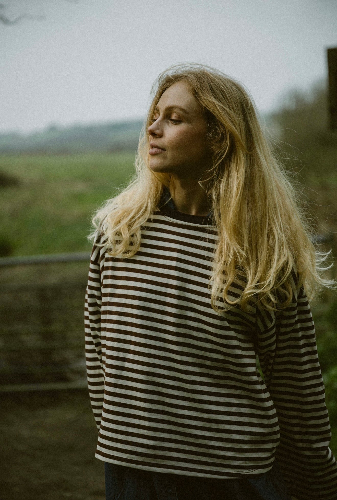Anna Crewneck -Brown - Øst London