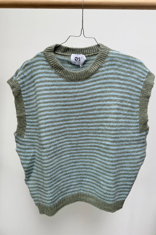 Alma Wool Vest -Salvie