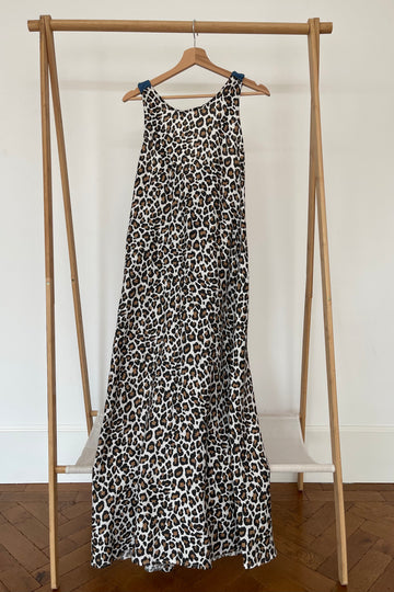 Leopard  Maxi Dress