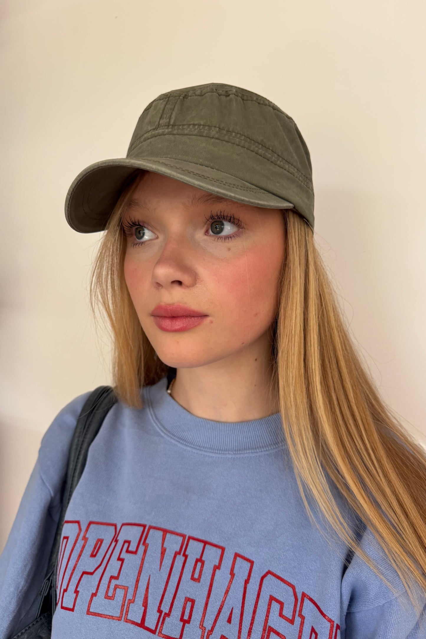 Jette Cap -Khaki Green - Øst London