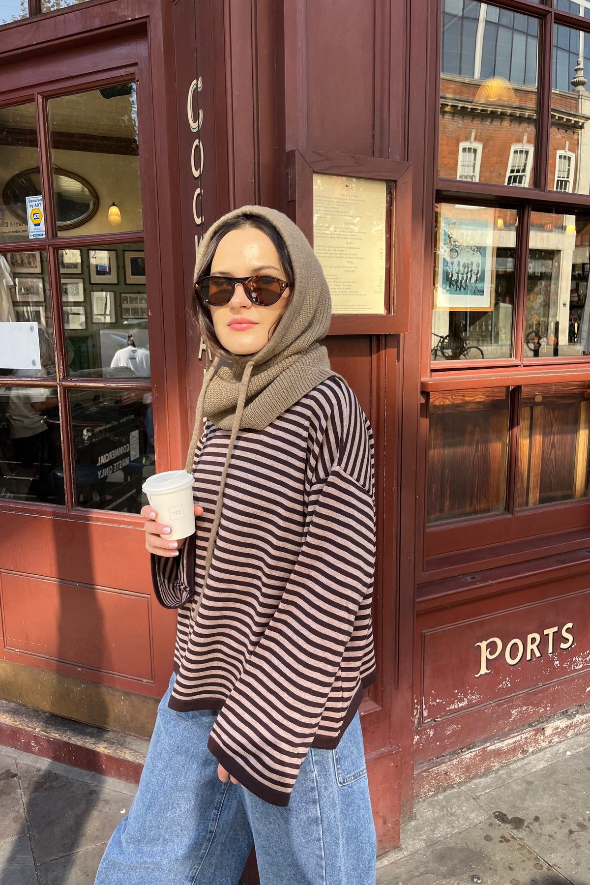 Rikke Cashmere Balaclava -Elefant - Øst London