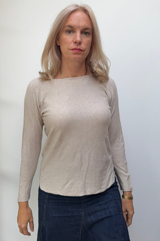 Sidse Base Layer Knit -Light Taupe - Øst London