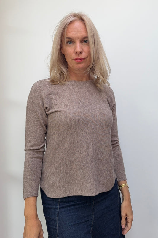 Sidse Base Layer Knit -Dark Taupe