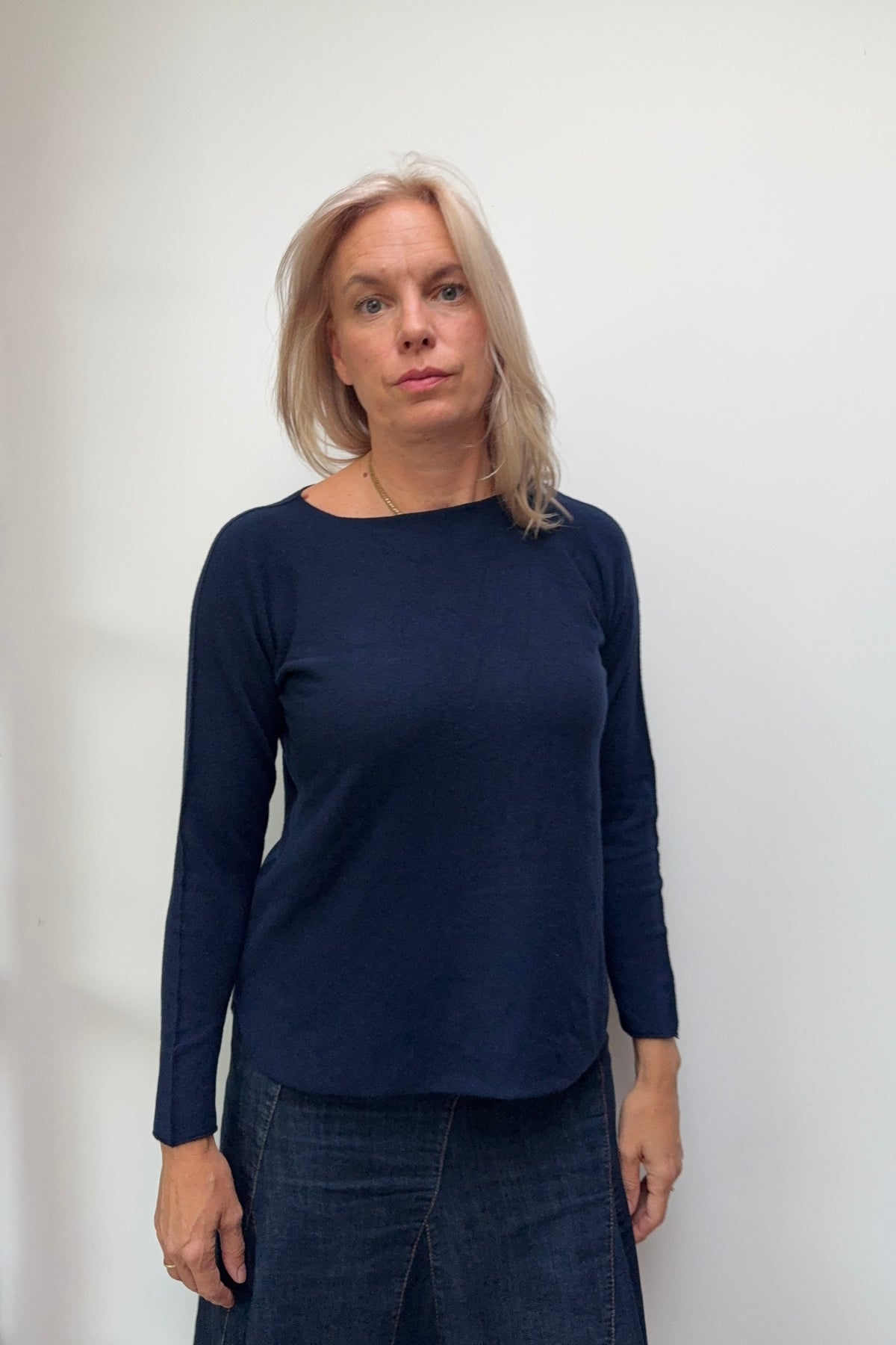 Sidse Base Layer Knit -Navy
