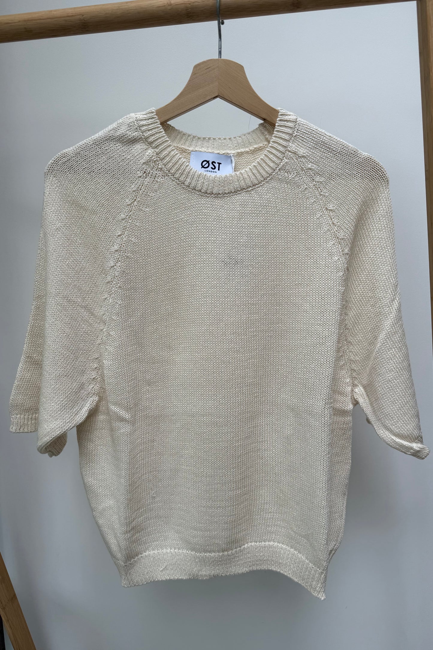 Gry Cotton Jumper -Cream - Øst London