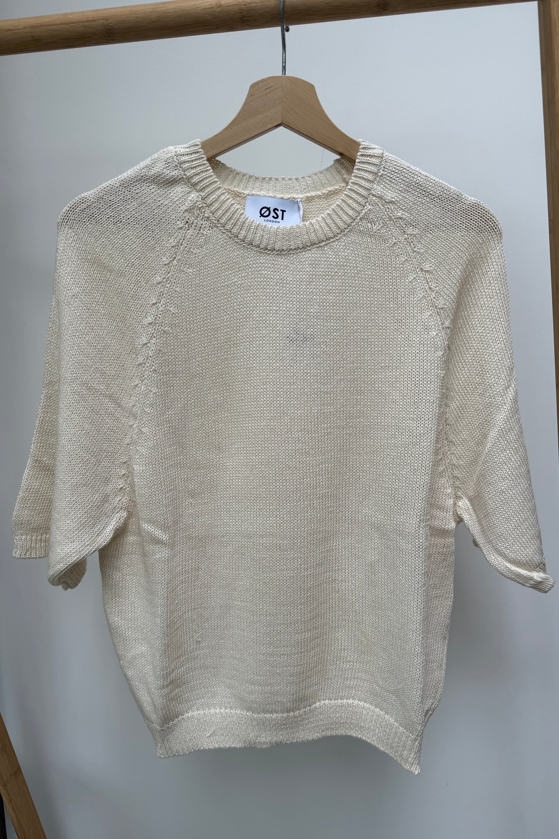 Gry Cotton Jumper -Cream - Øst London