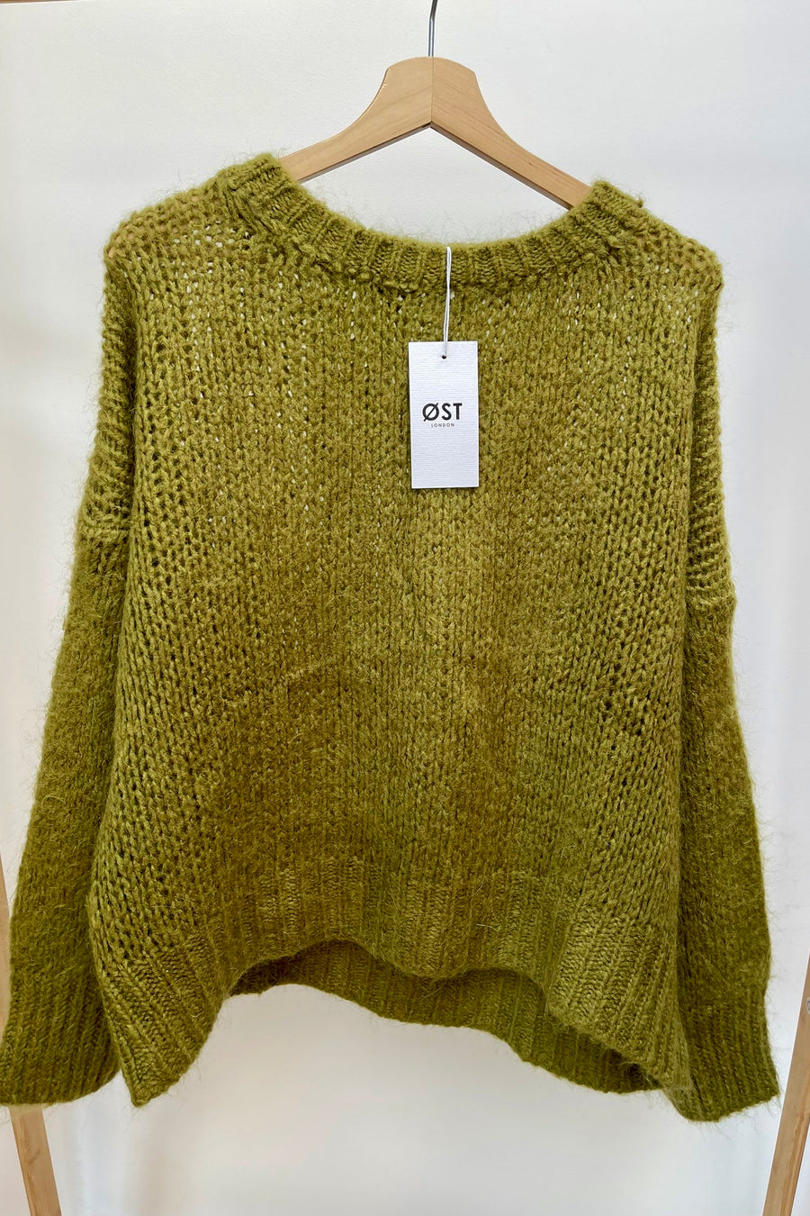 Olivia Olive Mohair Jumper