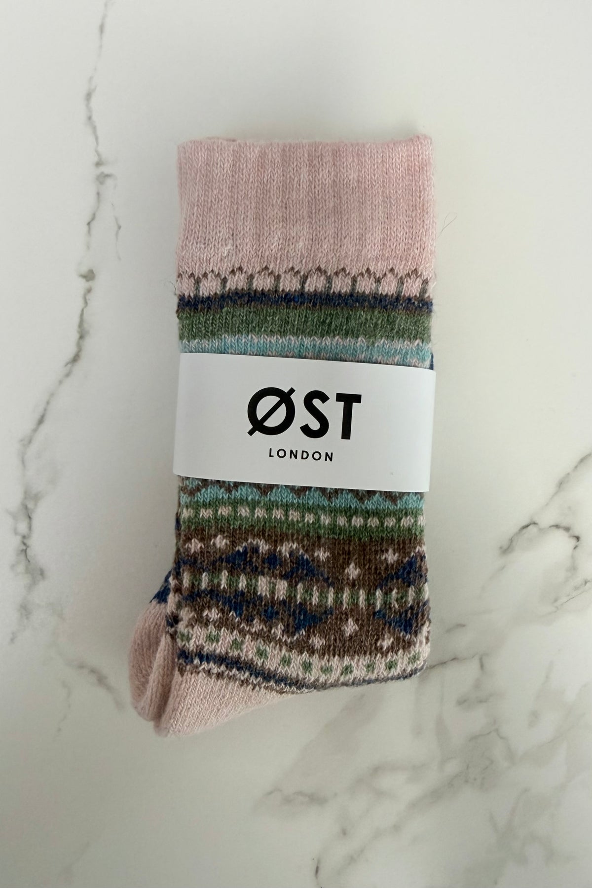 Scandi Fluffy Socks -Rosa