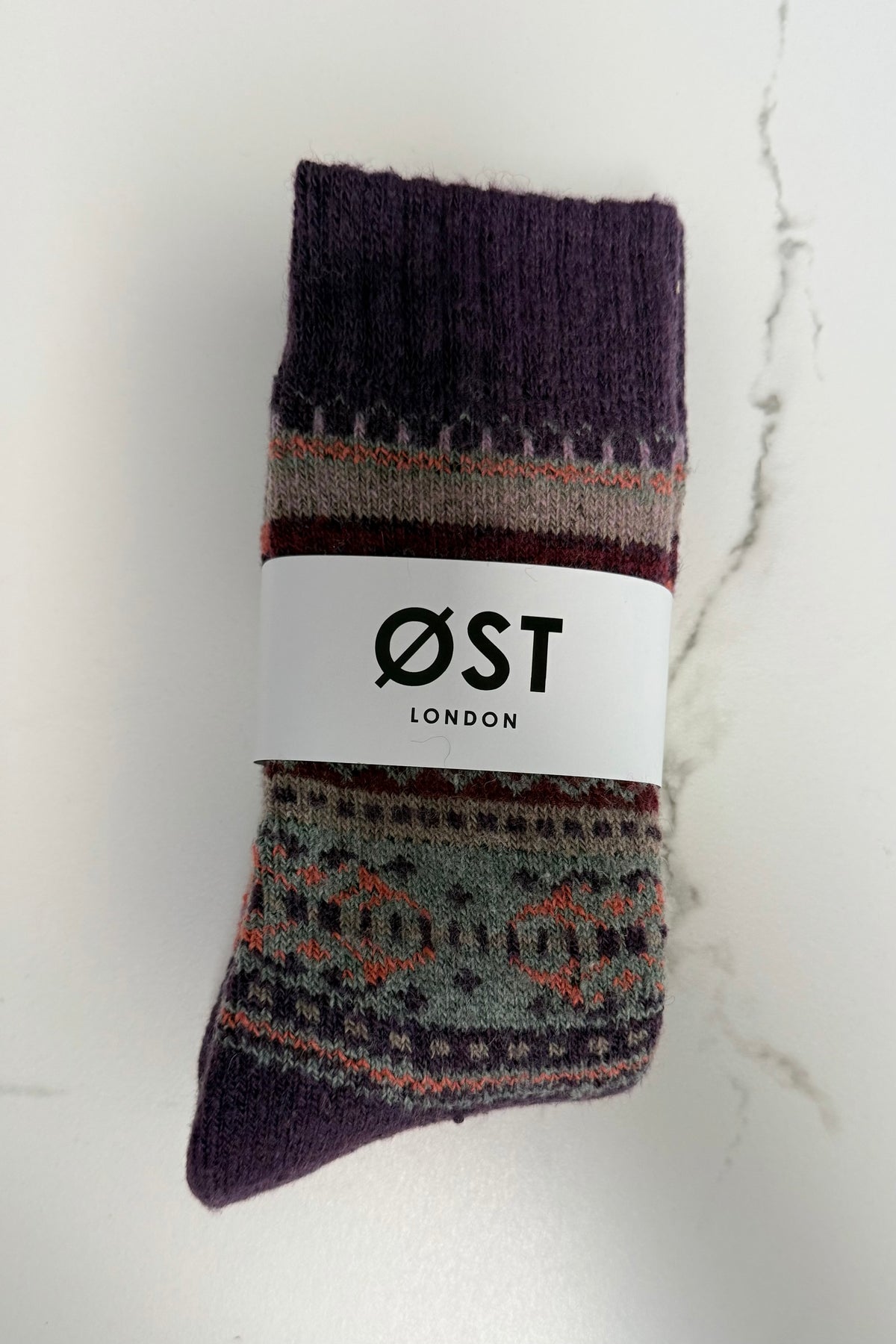 Scandi Socks -Purple
