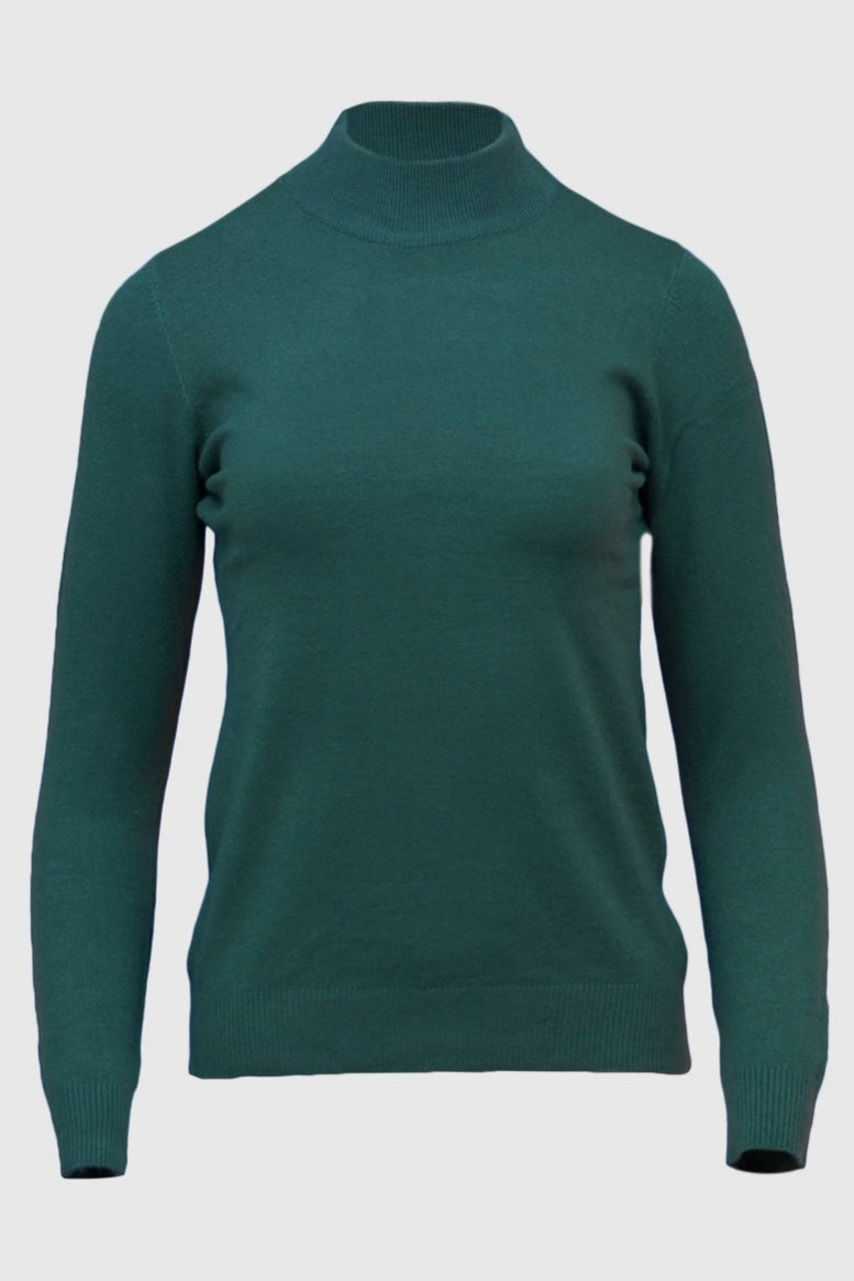 Rigmor Mockneck -Green