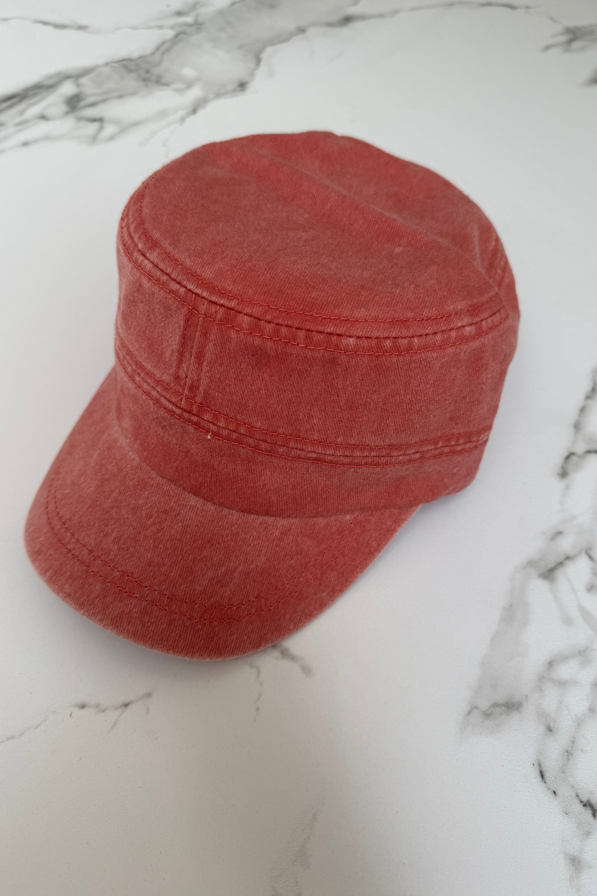 Copenhagen Cap -Washed Orange - Øst London