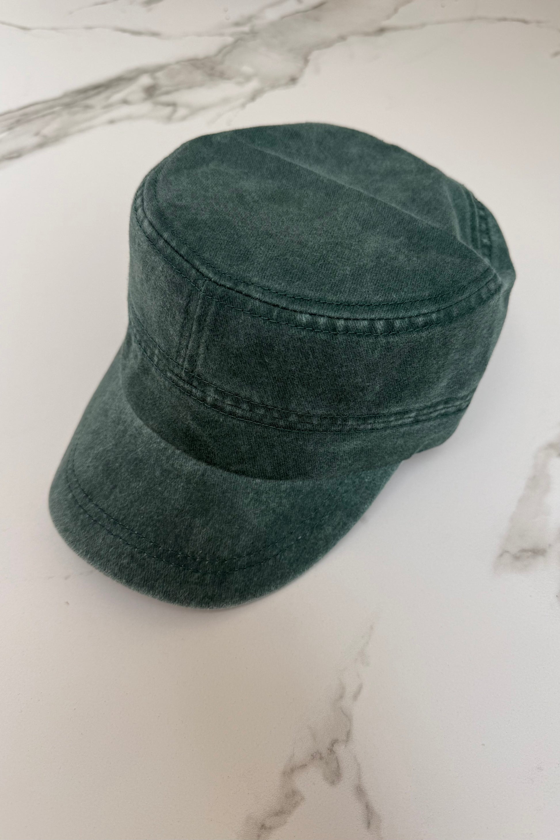 Copenhagen Cap -Washed Green - Øst London