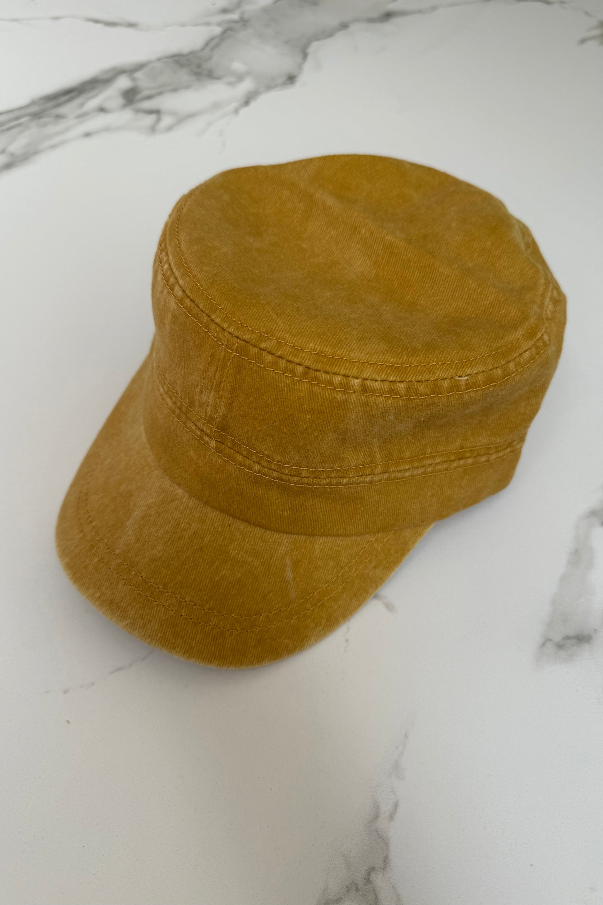Copenhagen Cap -Washed Mustard - Øst London