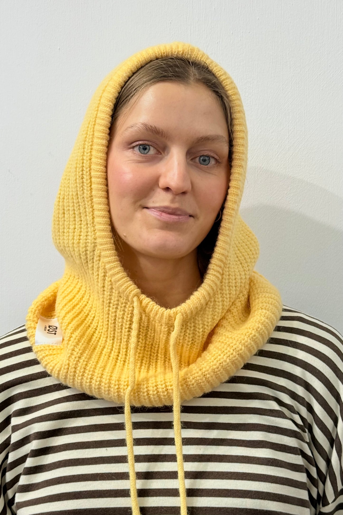 Marie Mohair  Balaclava -Butter Yellow - Øst London